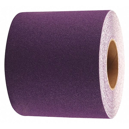 Jessup Safety Track Anti Slip Grit Tape Roll Aluminum Oxide, Adhesive: Acrylic Purple, 6" W x 60 ft. L, 0.035" Thick 3398-6