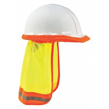 Ergodyne Hi-Vis Mesh Neck Shade, Reflective, Lime 8005