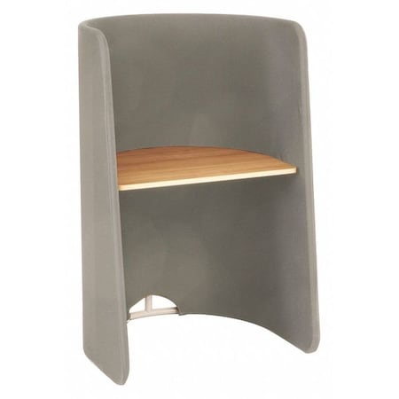 Safco Workstation Desk Roam Touchdown, Workstation, Dark Gray, 30" D X 51-1/2" H, 33" W X 1958DG