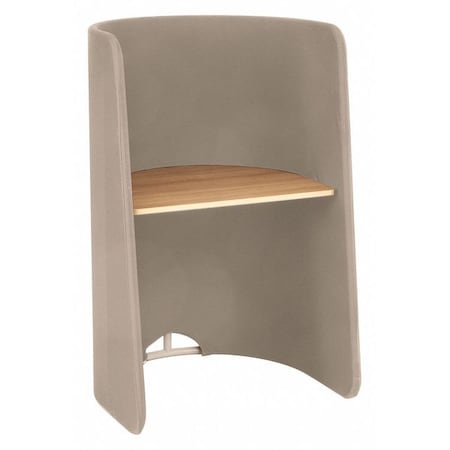 Safco Workstation Desk Roam Touchdown, Workstation, Tan, 30" D X 51-1/2" H, 33" W X 1958TN