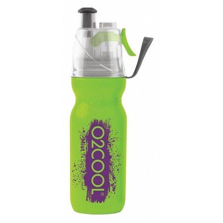Treva/O2Cool Mist N Sip Classic, 20oz Bottle, Green HMCSP06 SP4