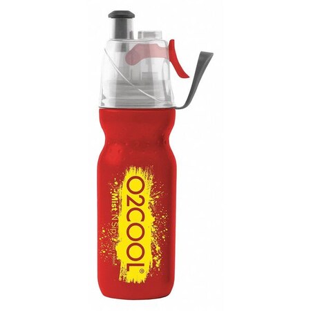Treva/O2Cool Mist N Sip Classic, 20oz Bottle, Red HMCSP06 SP1