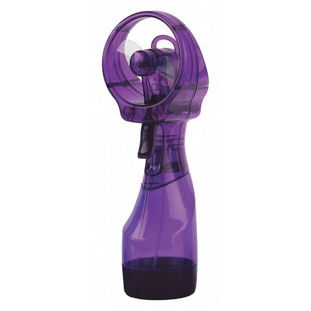 Treva/O2Cool Purple/Pink Deluxe Misting Fan FML0001 PUR