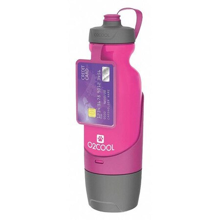 Treva/O2Cool Sip N Share, Pet Owners 1L Bottle, Pink PHB0032 RSP