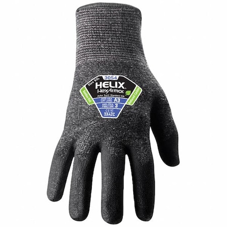 Hexarmor Knit Gloves, Cut Level A3 , Nitrile , Textured , 2XL 1 PR 3054-XXL (11)