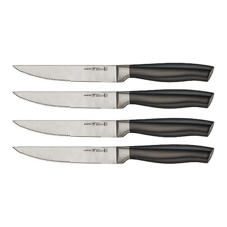 J.A. Henckels International Steak Knife Set, Graphite, 4pc 17629-004