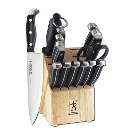 J.A. HENCKELS INTERNATIONAL Knife Block Set, Statement, 15pc 13550-005