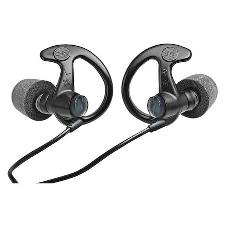 Surefire Earplugs, Sonic Defender, M, 30dB NRR, Bk EP10-BK-MPR