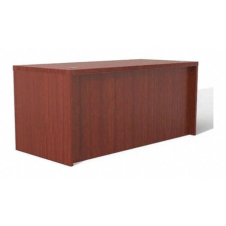 Mayline Rectangular Desk, 30" D, 60" W, 29-1/2" H, Cherry, MDF (Medium Density Fiberboard) - Platform ARD6030LCR