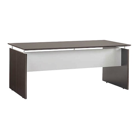 Mayline Straight Front Desk 36" D X 29-1/2" H, 63" W X MDF (Medium Density Fiberboard) - Platform MNDS63LDC