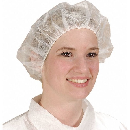 Genpro Critical Cover GenPro Bouffant, 21", White, PK1000 BO-13821-B