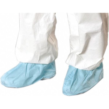 Ultragrip Critical Cover UltraGrip Shoe Covers, Anti-skid Sole, M, Blue, PK200 SH-M1315-BH