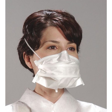 Pfl Disposable Face Mask, White, Universal, 300 PK 9608