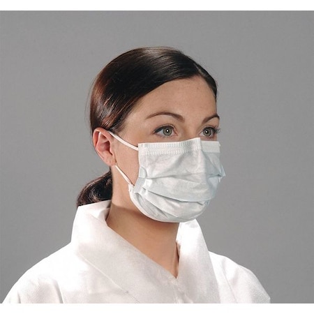 Coolone Disposable Face Mask, Blue, Universal, 500 PK BL 6155