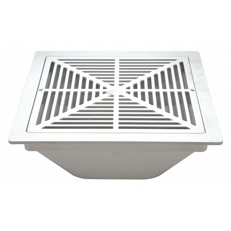Zurn 4 Pipe Dia Pvc Floor Sink Body Fd2370 Pv4 Zoro Com