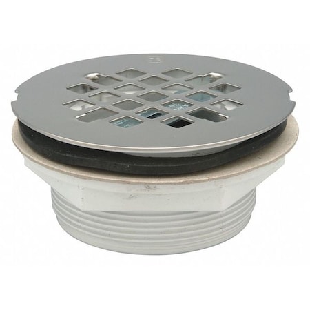 Zurn Shower Stall Drain, PVC, 2" FD2275-PV2