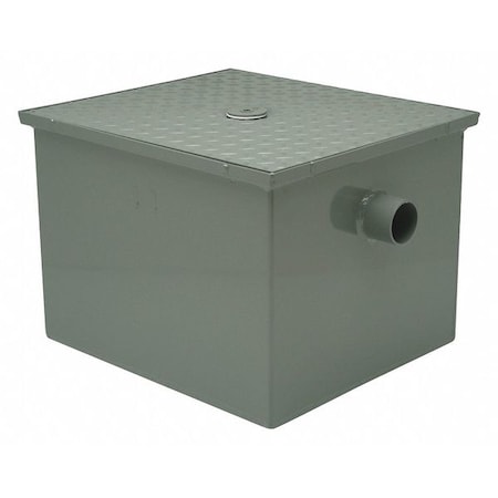 Zurn Greasetrap, Flow Control, 20 gpm, 2" No-Hub GT2700-20-2NH