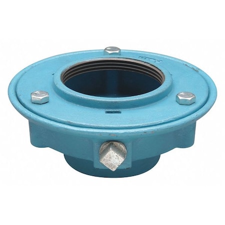 Zurn Body only Cast Iron Drain Adaptor, cast iron, 2", No-Hub JP2321-NH2-ASSY