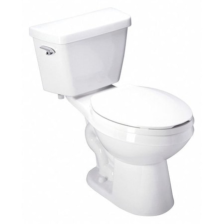 Zurn Toilet, 1.6 gpf, Siphon Jet, Floor Mount, Elongated Z5551-K