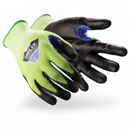 Hexarmor Safety Gloves, Cut Level A9 , Polyurethane , Tacky; Textured , XL ( 10 ) 1 PR 3060-XL (10)