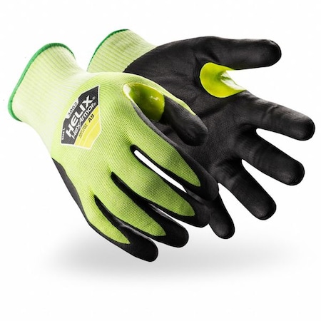 Hexarmor Safety Gloves, Cut Level A9 , Nitrile , Light Texture; Smooth , XL ( 10 ) 1 PR 3062-XL (10)