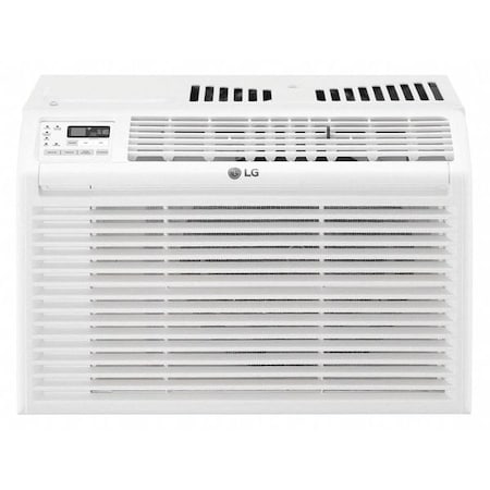 Lg Window Air Conditioner, 6,000 BTU, 115V, 115V AC, Cool Only, 6000 BtuH, 17 5/16 in W. LW6017R