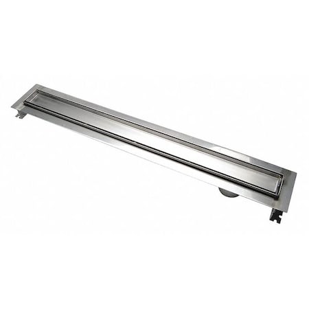 Zurn Tile in Lay Grate Shower Drain, stainless steel, 2", No-Hub ZS880-28-EO-TG