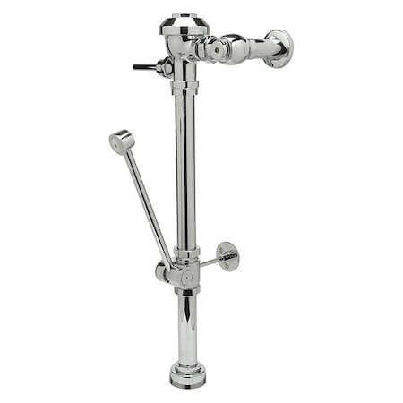 Zurn Flushvalve, Exposed with Bedpan, 1.6 gpf Z6000-WS1-BWN-YB-YC