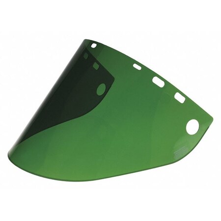 Paulson Faceshield, Drk Grn, Propnte, 10"x20"x.060" IM21-P6FD