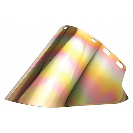 Paulson Faceshield, Metalzd, Gld/Grn, 10"x20"x.060" IM20-GHC6FM