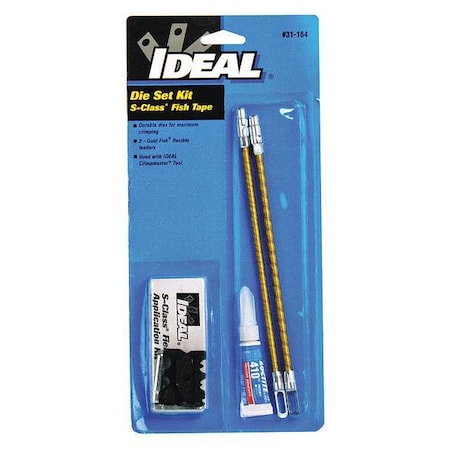 Ideal Fish Tape, Round, Steel, 10-1/2 in. L 31-164