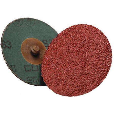 3M Cubitron Quick Change Disc, Coated, 4" dia. 7010361842
