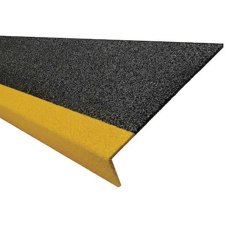 Sure-Foot FRP Cover HD Grit, 11.75"x24", Yellow/Black 9N12117X002417H