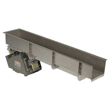 Eriez Vibratory Feeder, 6 in. W x 36 in. L, Flat 36C