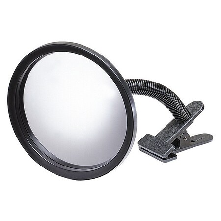 Zoro Select Indoor Convex Mirror, 10 in dia, Hardboard DM-CFM-10-GN