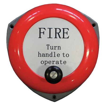 Flamefighter Howler Alarm Bell, 60, Plastic, Bracket Mount JRHB