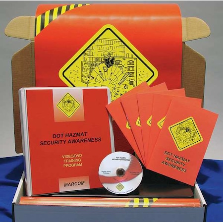 Marcom DVD Training Kit, DOT HAZMAT Security K0001759EO