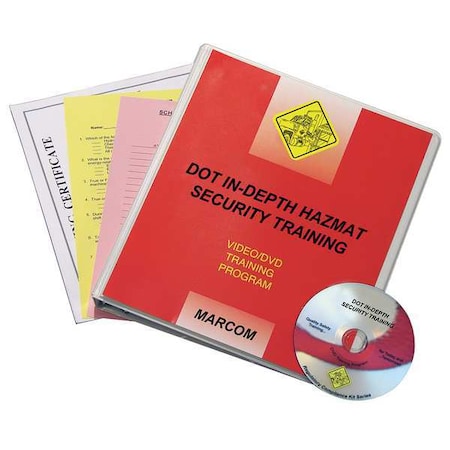 Marcom Training DVD, DOT In-Depth HAZMAT Sec V0001769EO