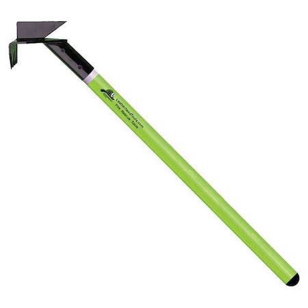 Leatherhead Tools Drywall Hook, 6 ft. Pro-Lite Pole, HiViz Lime PLL-6DH-B