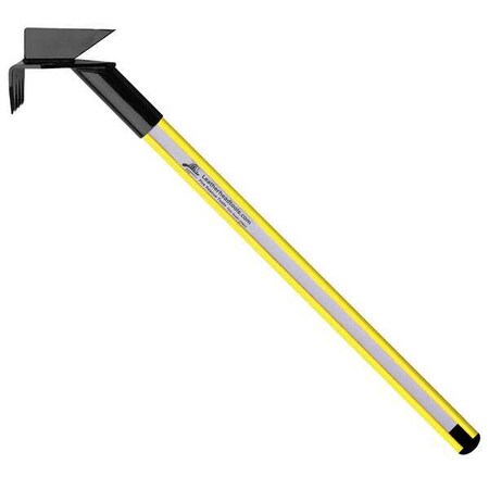 Leatherhead Tools Drywall Hook, 6 ft. Dog Bone Pole, HiViz Yellow DBY-6DH-B