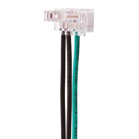 Hubbell Wiring Device-Kellems Switch Wiring Mod, 120-277V, 6in, Solid SNAPSP1NA