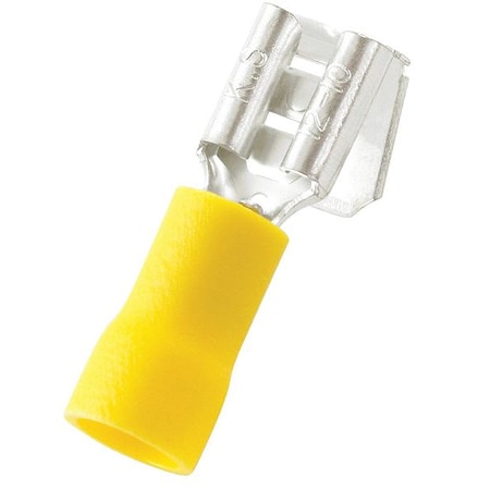 Power First Piggyback, Single Crimp, Vinyl, 12-10, PK50 31A494