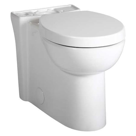 American Standard Toilet Bowl, 1.28 gpf, Gravity Fed, Floor Mount, Round, White 3053120.020