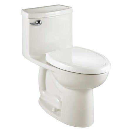 American Standard Tank Toilet, 1.28 gpf, Gravity Fed, Floor Mount, Elongated, White 2403128.020