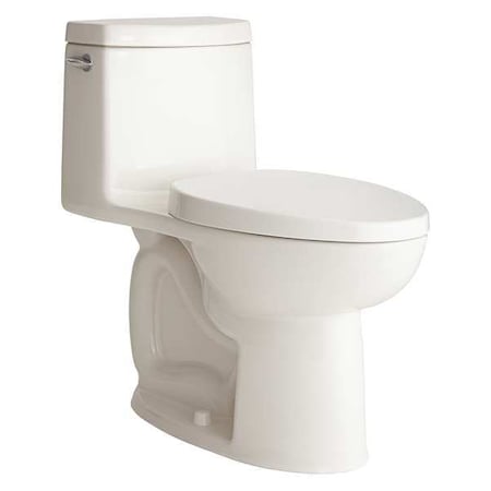 American Standard Tank Toilet, 1.28 gpf, Gravity Fed, Floor Mount, Elongated, White 2535128.020