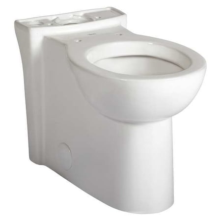 American Standard Toilet Bowl, 1.28 gpf, Gravity Fed, Floor Mount, Round, White 3053000.020