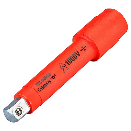 Itl 1/2 in Drive Insulated Socket Extension 1/2 in, SAE 01760