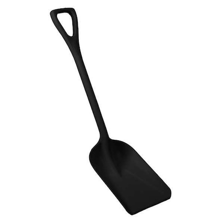 Remco Hygienic Square Point Shovel, Polypropylene Blade, 23 1/2 in L, Black 69819