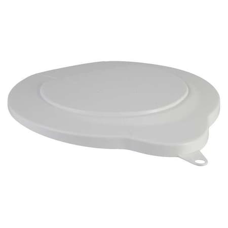 Vikan Pail Lid, White, Polypropylene 56895