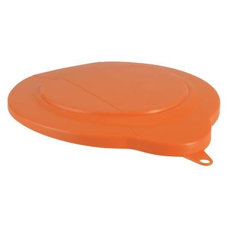 Vikan Pail Lid, Orange, Polypropylene 56897
